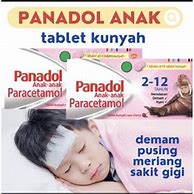 Panadol Tablet Untuk Anak